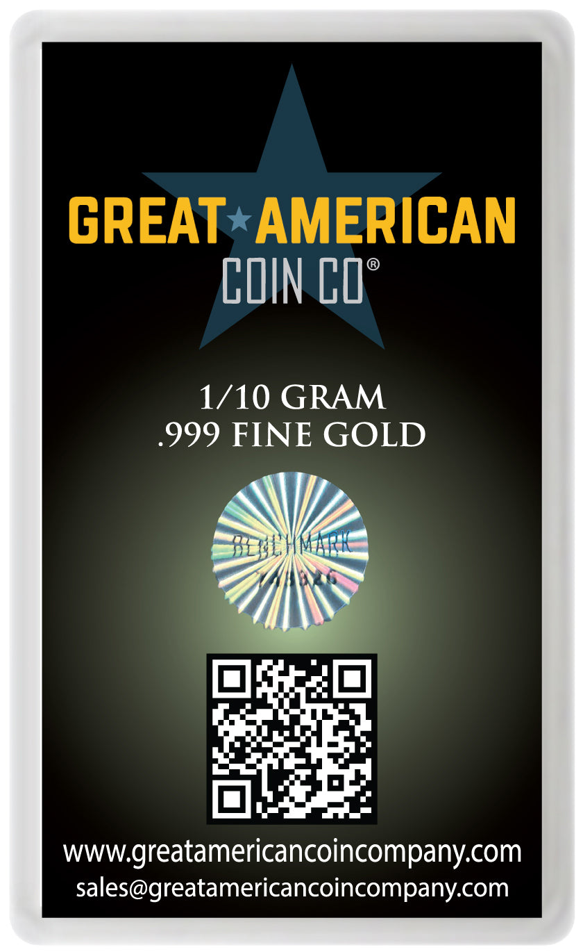 1/10 Gram Gold  Back