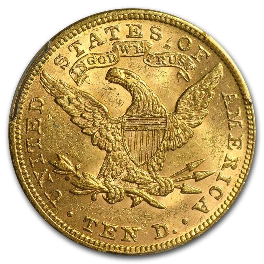 $10 Liberty Random Year MS62 REV