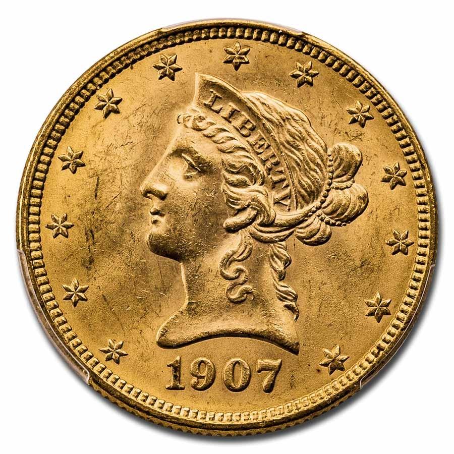 $10 Random Year MS64 PCGS - OBV