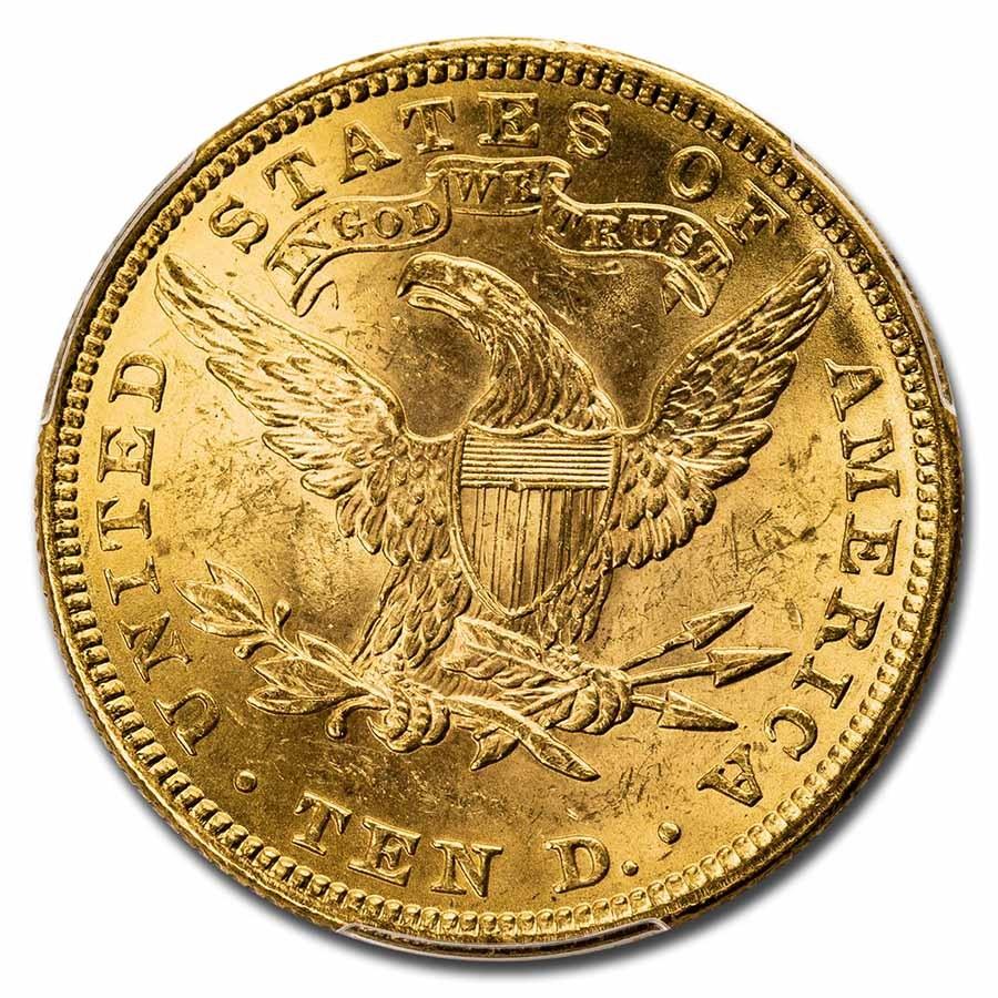 $10 Random Year MS64 PCGS - REV
