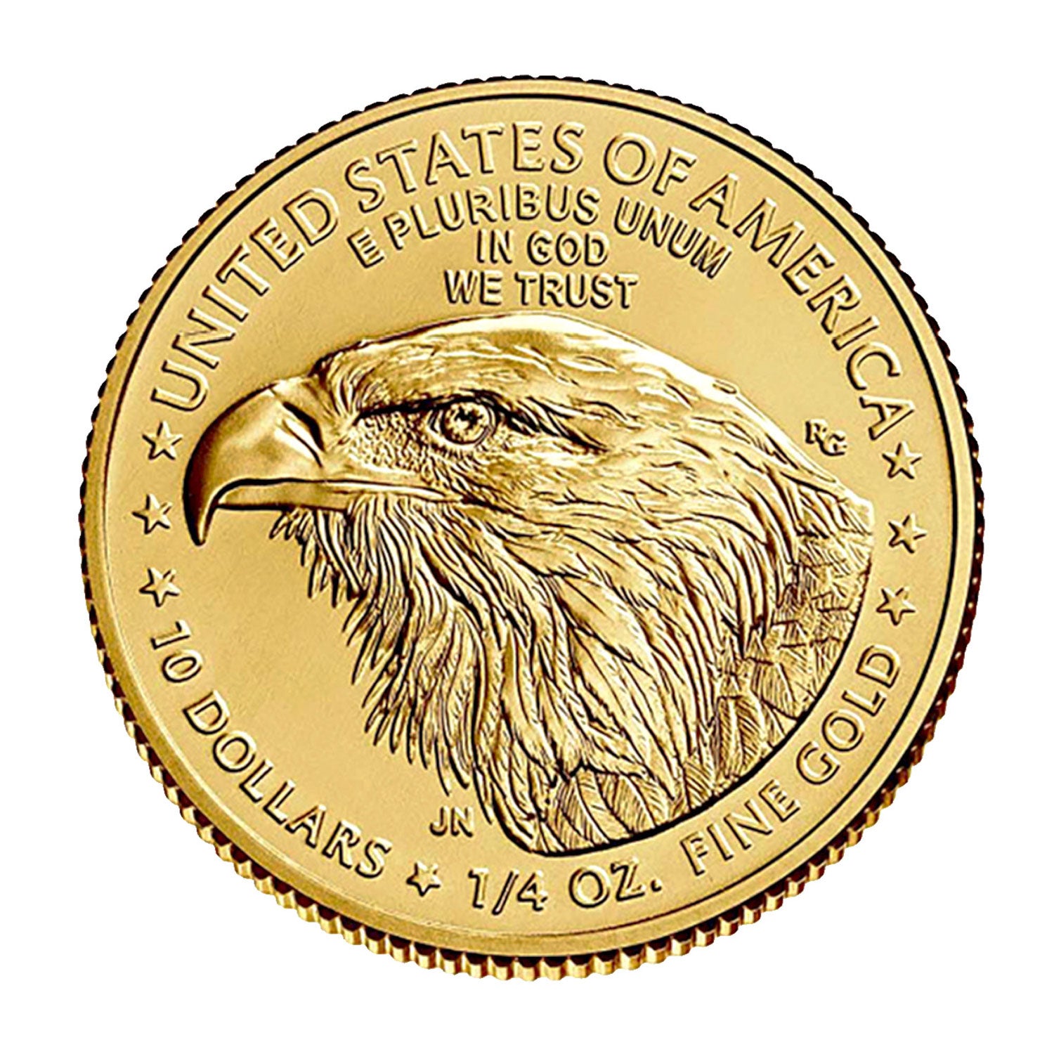 2022 $10 1/4 oz Gold American Eagle BU Brilliant Uncirculated