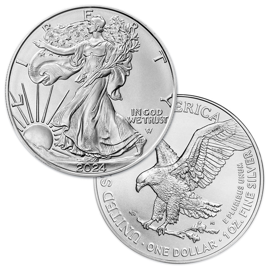 2024 1 American Silver Eagle Brilliant Uncirculated Great American