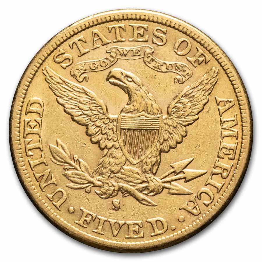 Liberty Half Eagle REV