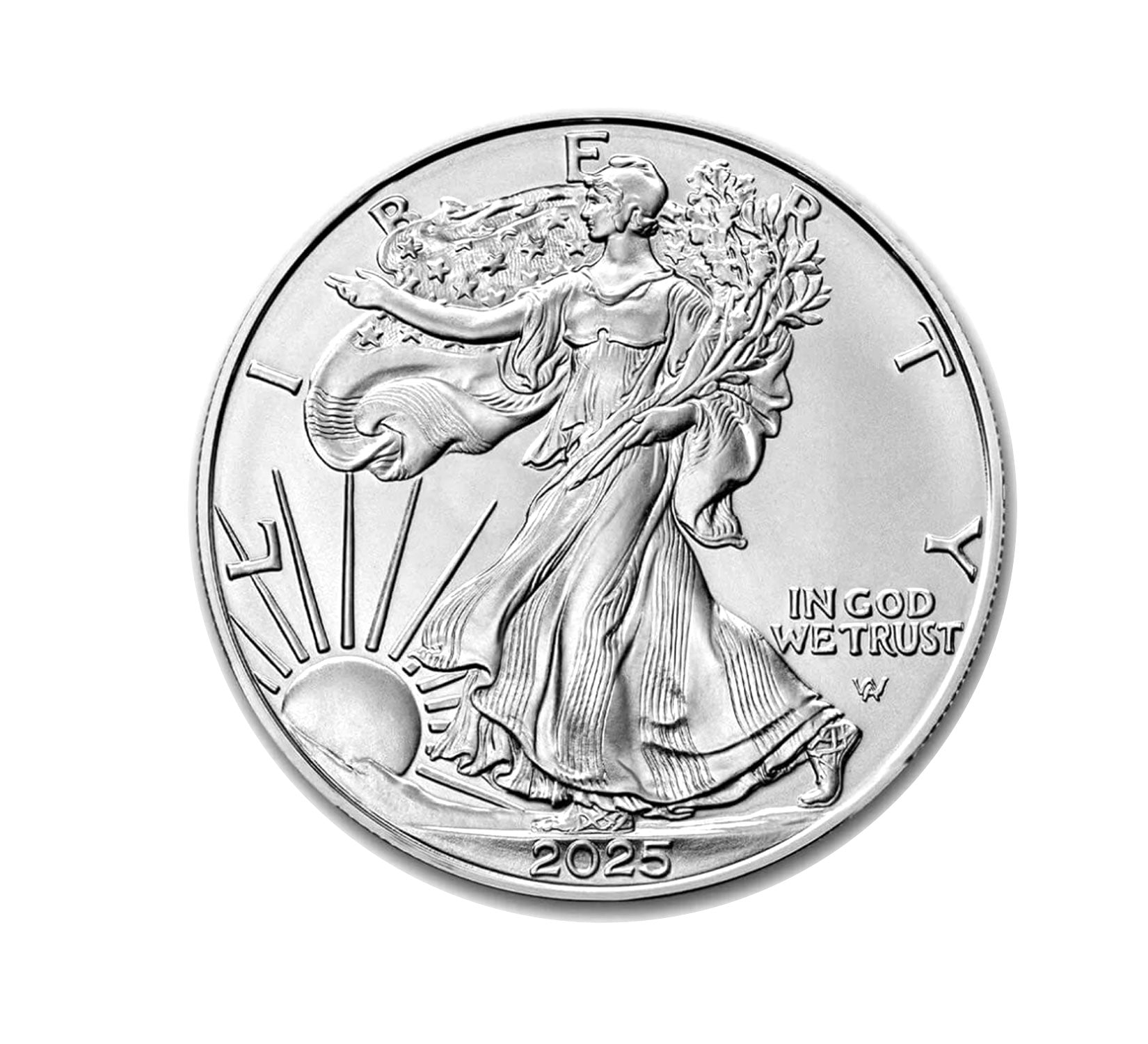 2025 $1 American Silver Eagle Brilliant Uncirculated BU
