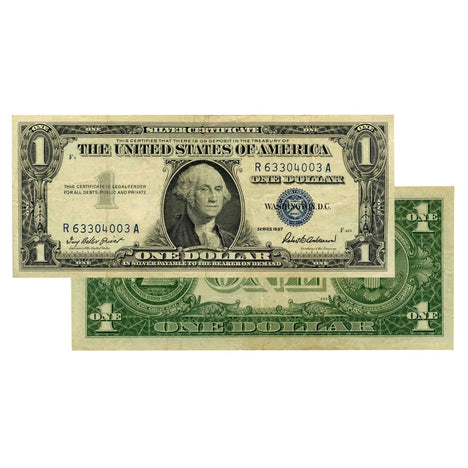 $1 - 1957 Blue Seal - Bundle of 100 - About Uncirculated