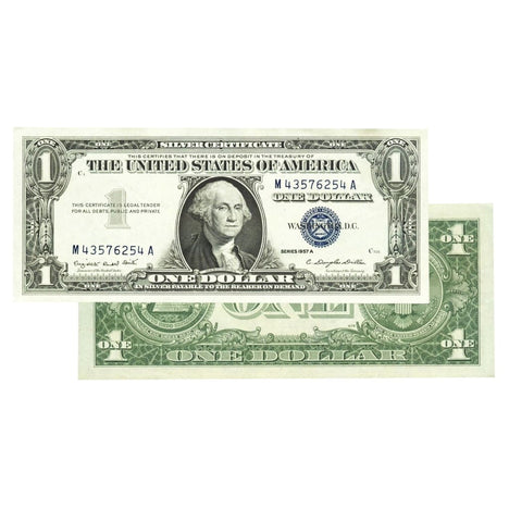 $1 - 1957 Blue Seal - Bundle of 100 - Uncirculated