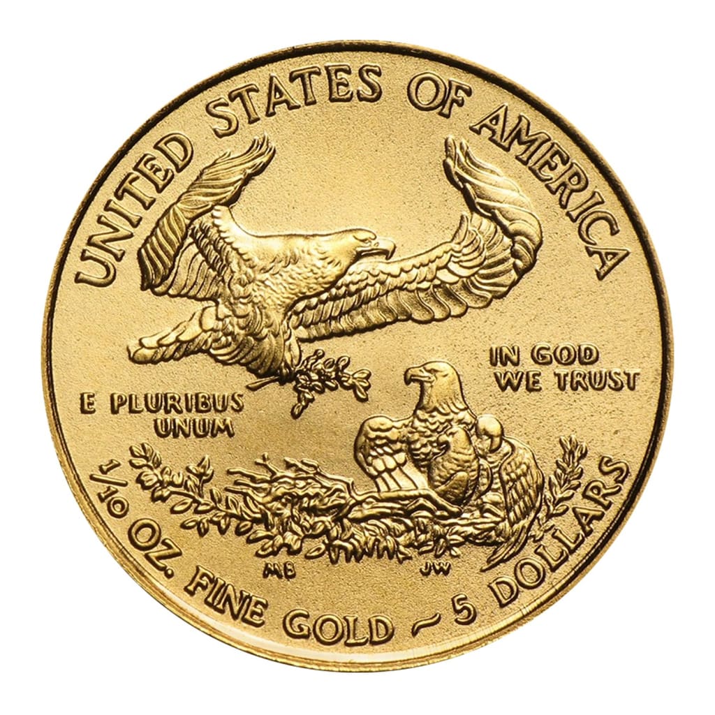 1/10 Ounce Gold American Eagle $5 BU - Random Date