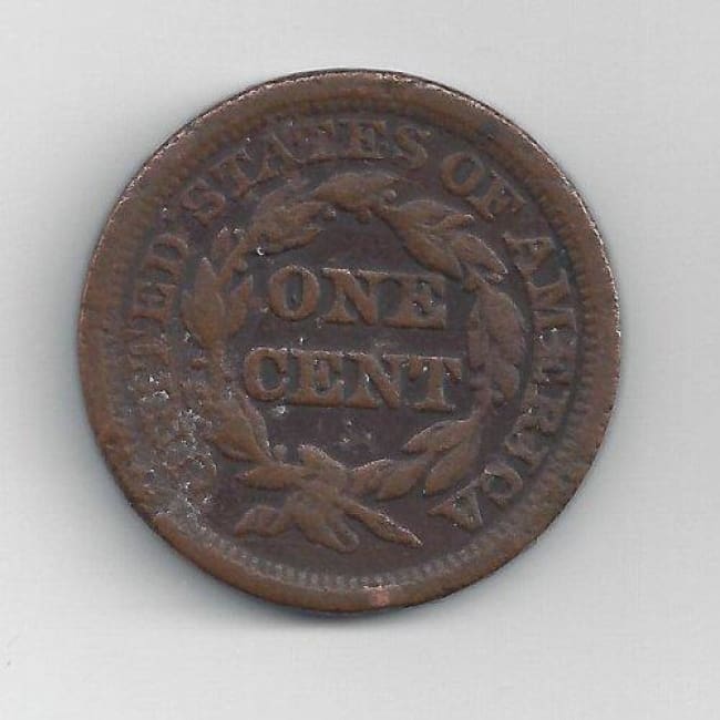 1839-1857 Braided Hair Large Cent
