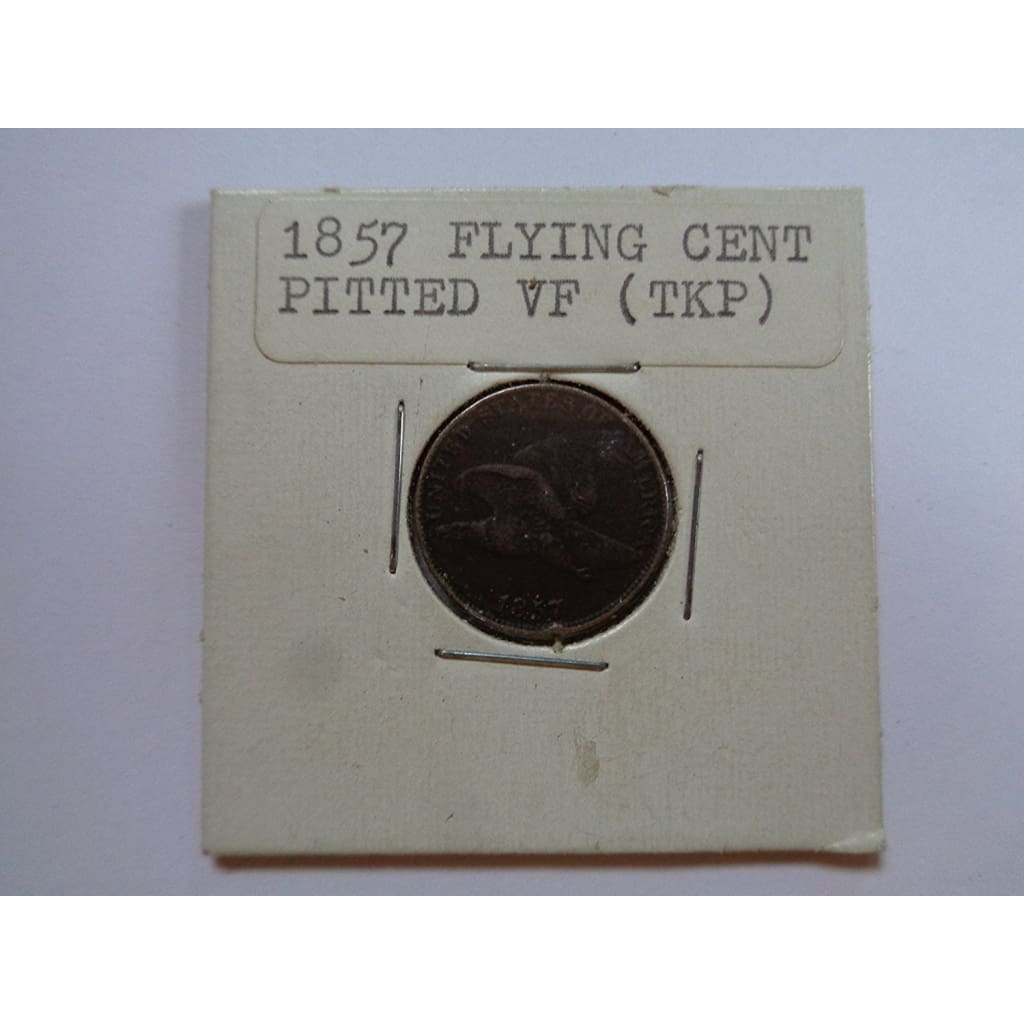 1857 Flying Eagle Cent by Small Cents.
