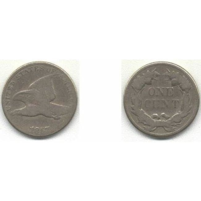 1857 Flying Eagle Cent.