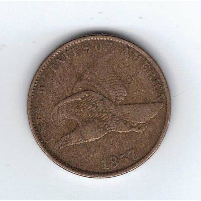 1857 or 1858 Flying Eagle Cent.