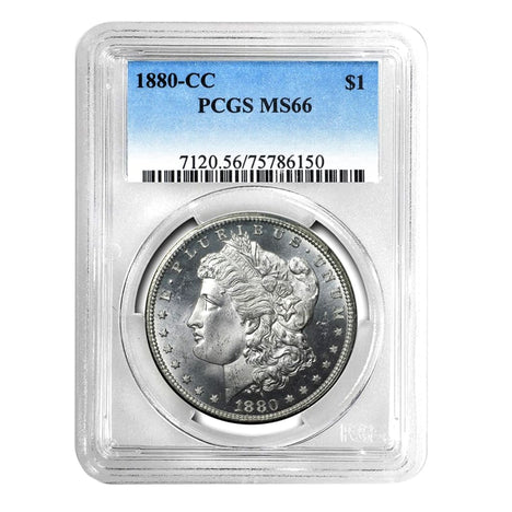 1880-CC Morgan Dollar MS66 PCGS