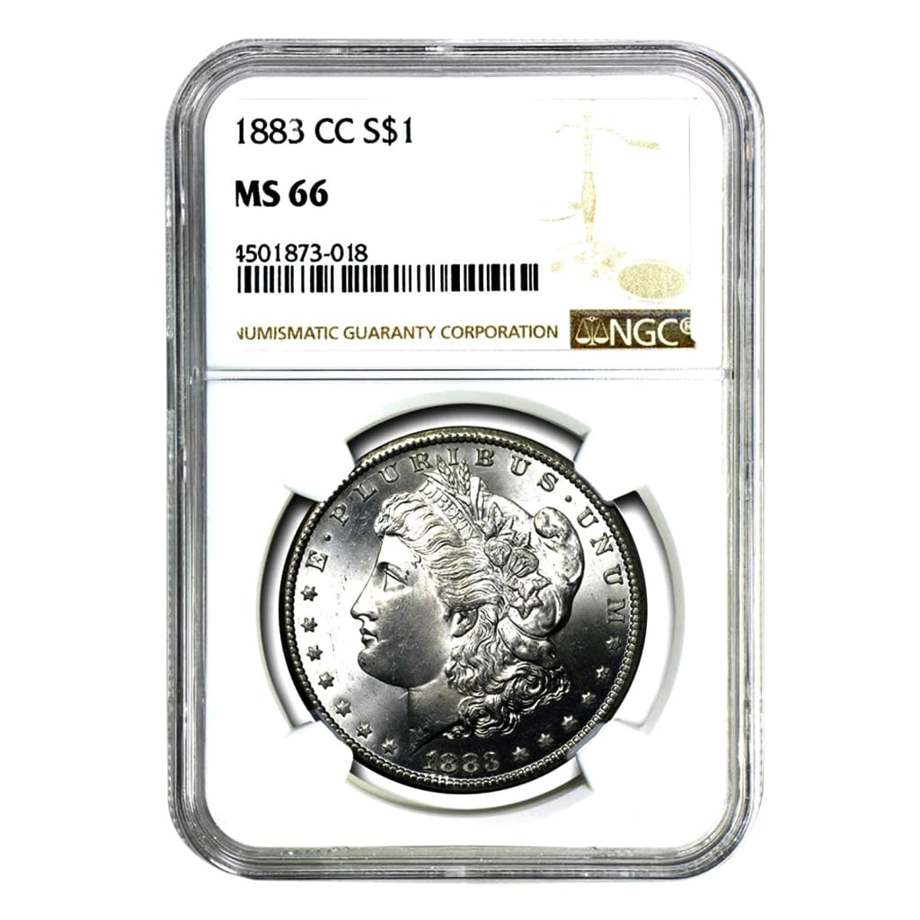 1883-CC Morgan Dollar MS66 NGC