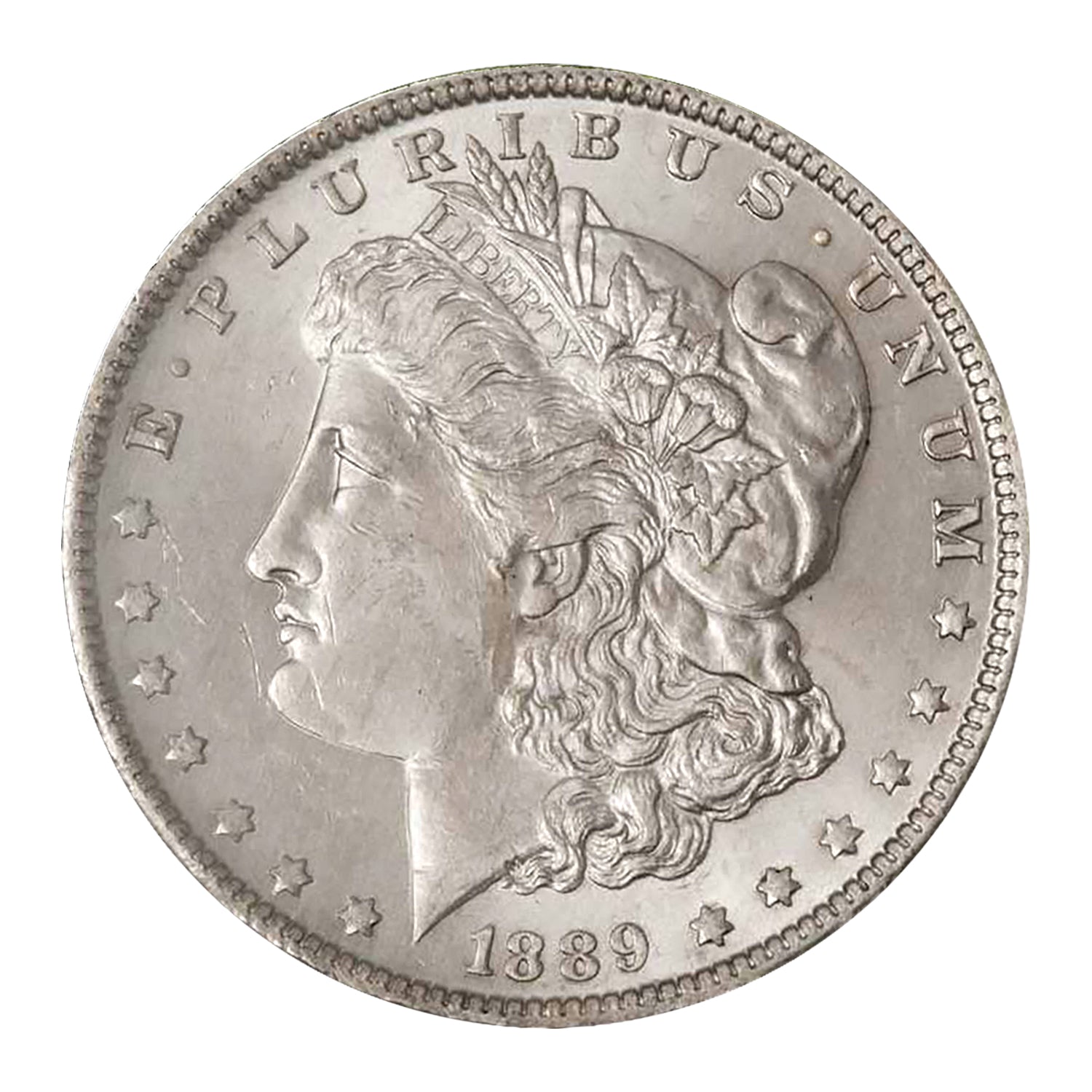1889 P Morgan Silver Dollar Brilliant Uncirculated