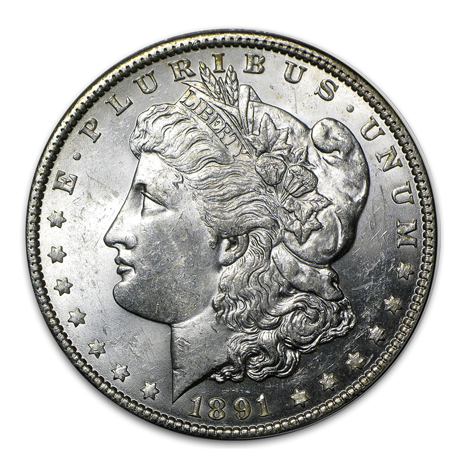1891 P Morgan BU