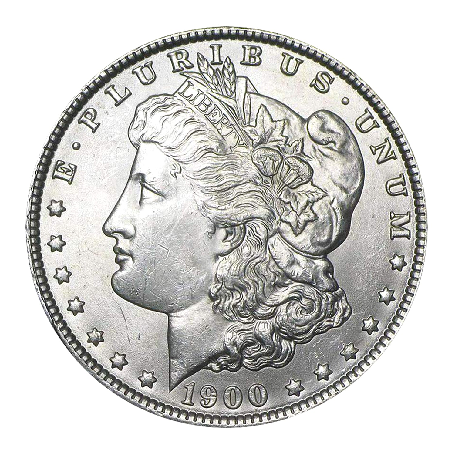 1900 P Morgan Silver Dollar Brilliant Uncirculated