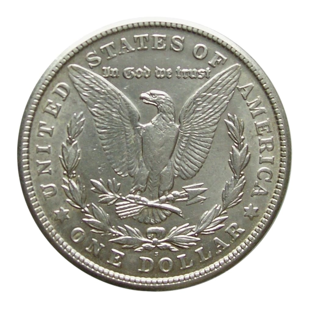 1921 90% Silver Morgan Dollar About Uncirculated
