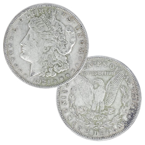1921 - 90% Silver Morgan Dollar Cull Condition
