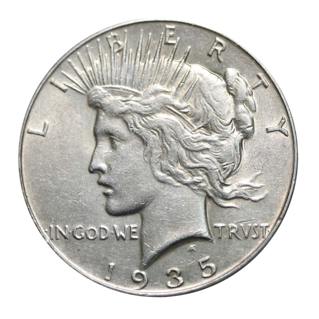 1922-1935 - 90% Silver Peace Dollar About Uncirculated