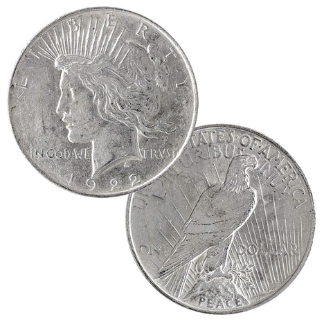 1922-1935 - 90% Silver Peace Dollar Cull