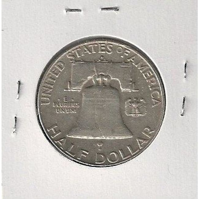 1963 Franklin Half Dollar.