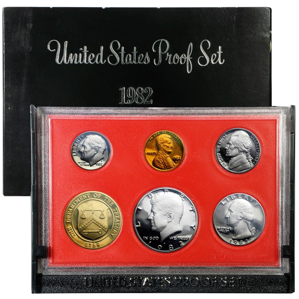 1982 Proof Set 6 Coin Set Great American Coin Company®