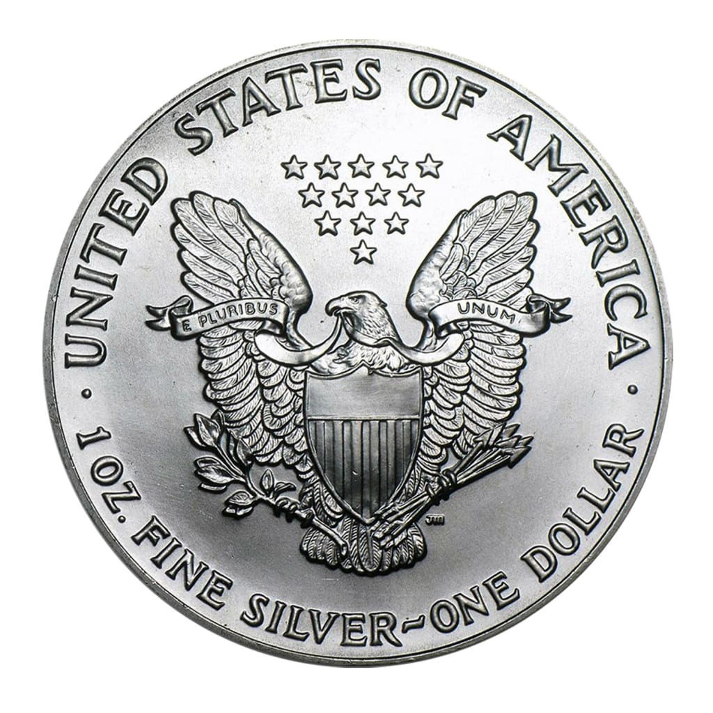 1990 $1 American Silver Eagle MS69 PCGS