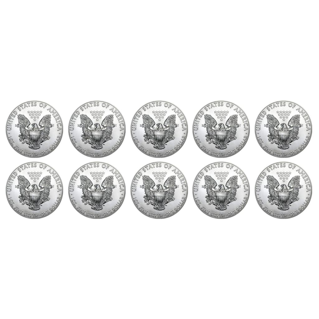 1990-1999 $1 American Silver Eagle Brilliant Uncirculated