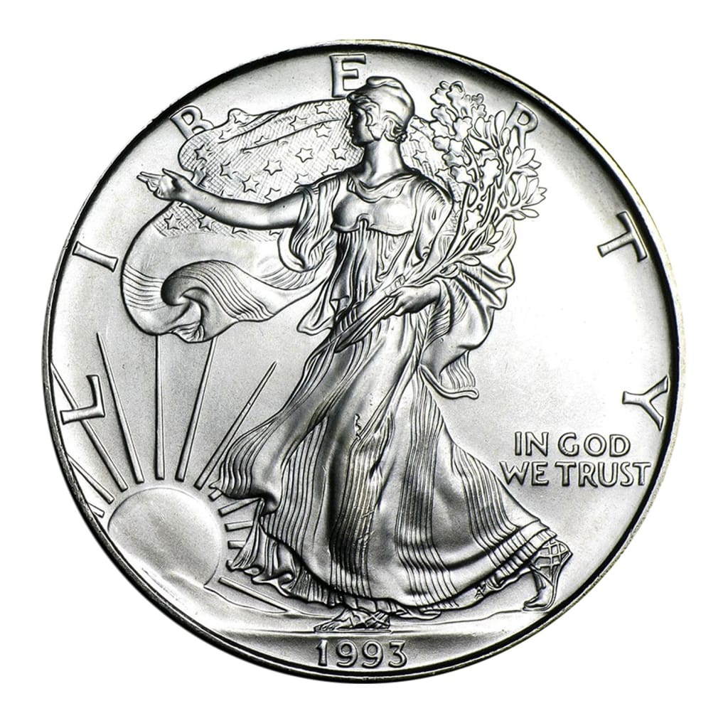 1993 $1 American Silver Eagle - Brilliant Uncirculated