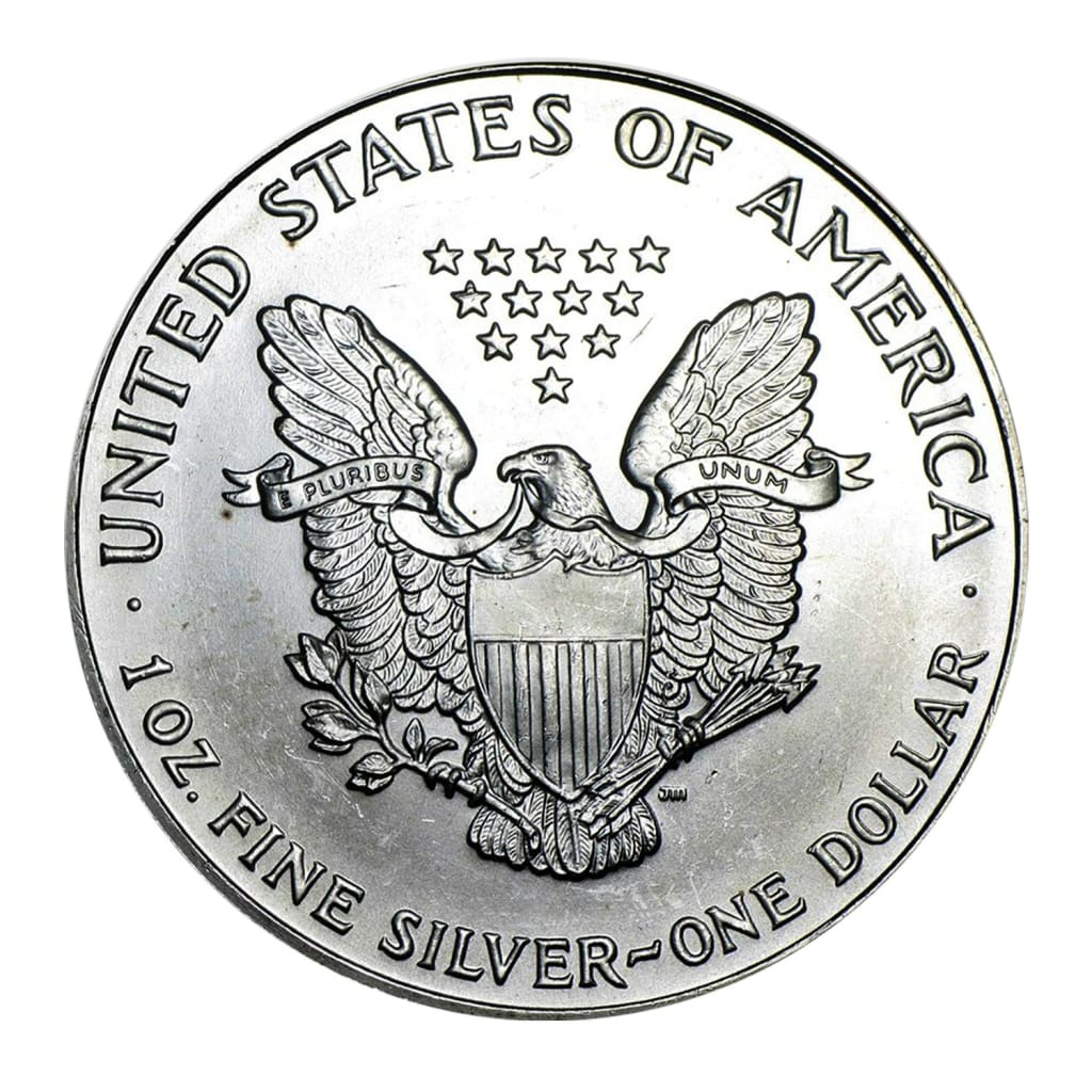 1993 $1 American Silver Eagle BU In US Mint Gift Box