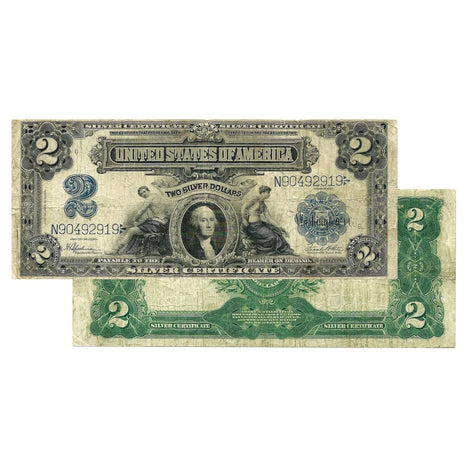 $2 - 1899 Large Size Silver Certificate - Very Fine