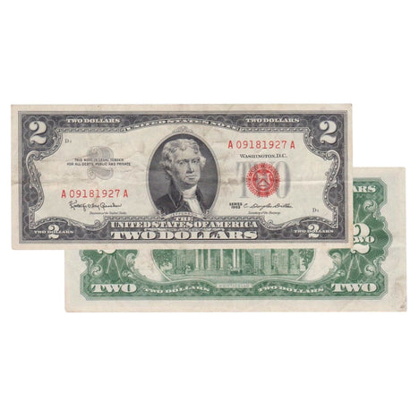 $2 - 1963 Red Seal - Bundle of 100 - Extra Fine