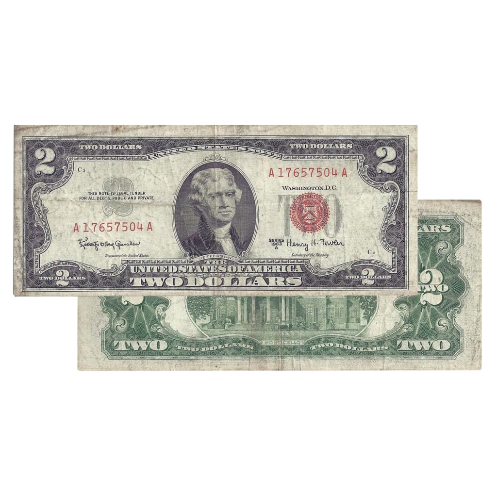 $2 -1963 Red Seal - Bundle of 100 - Very Good
