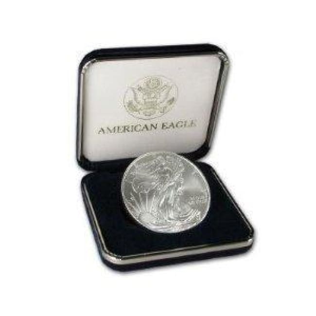 2010 Silver American Eagle Coin with U. S. Mint Box