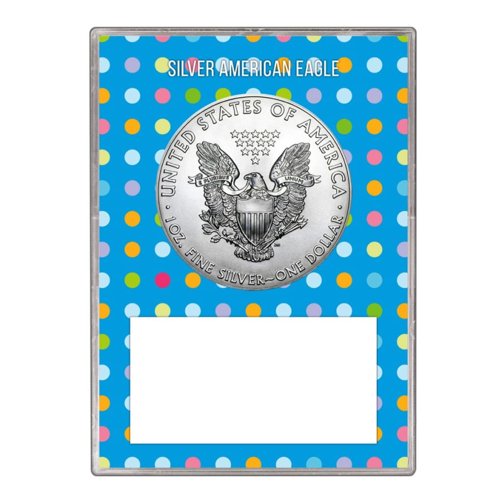 2011 $1 American Silver Eagle Gift Holder Thanks Design