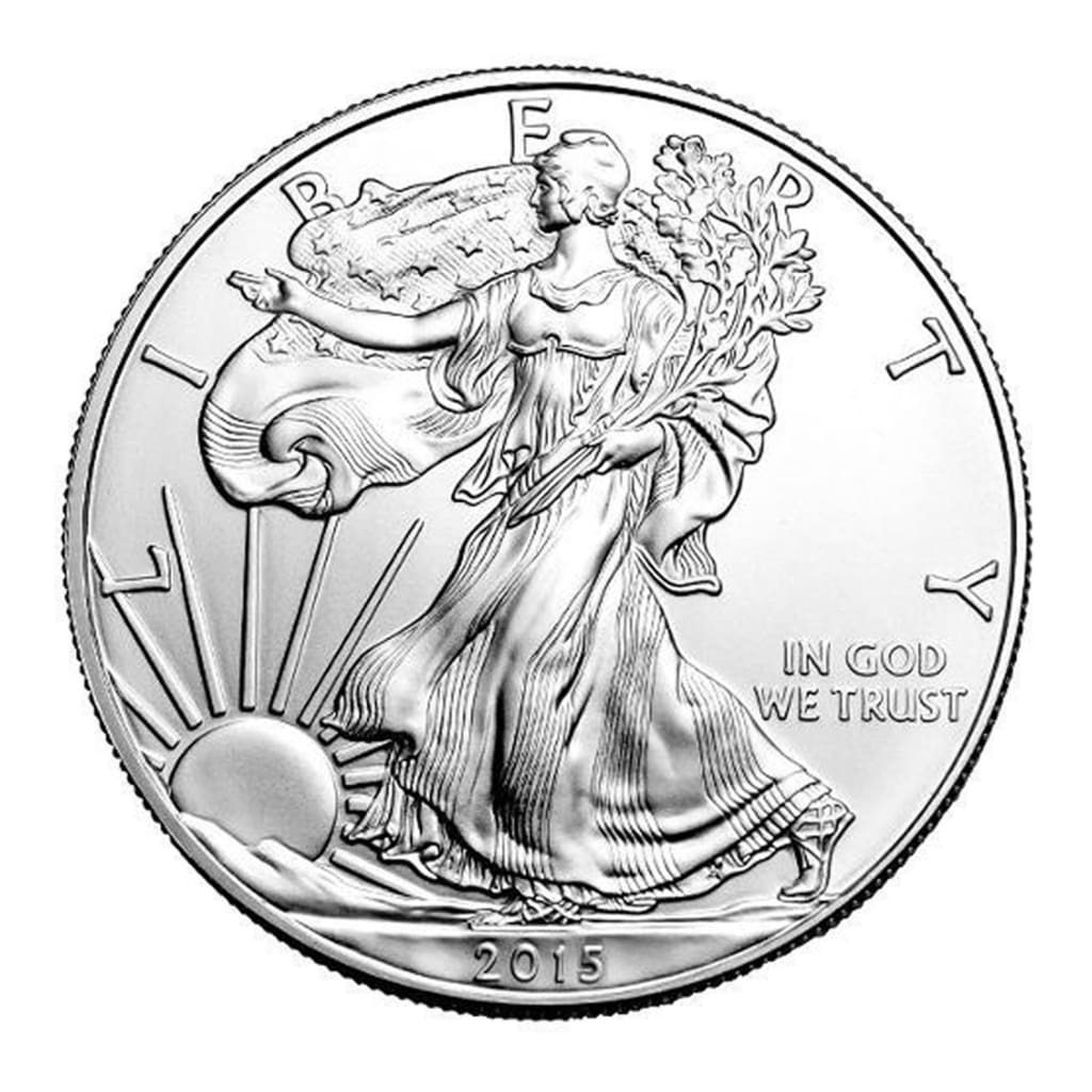 2014 - 1 oz American Silver Eagle .999 Fine Silver Dollar Uncirculated US Mint