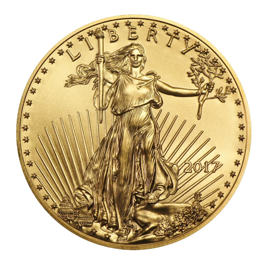 2017 $50 1 Ounce Gold American Eagle BU