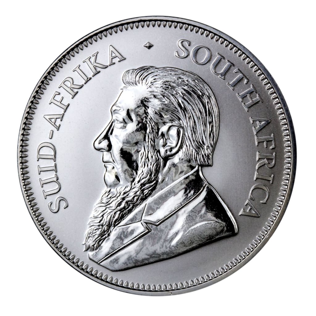 2017 South Africa Krugerrand 1 oz .999 Silver - 50th Anniversary