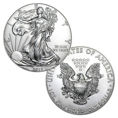 2018 $1 American Silver Eagle Brilliant Uncirculated