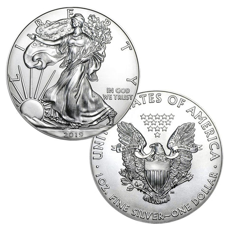 2019 $1 American Silver Eagle Brilliant Uncirculated