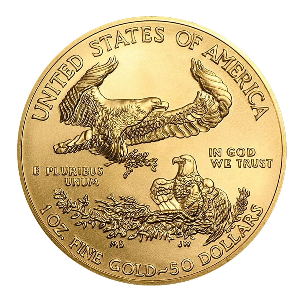 2019 $50 1 Ounce Gold American Eagle BU