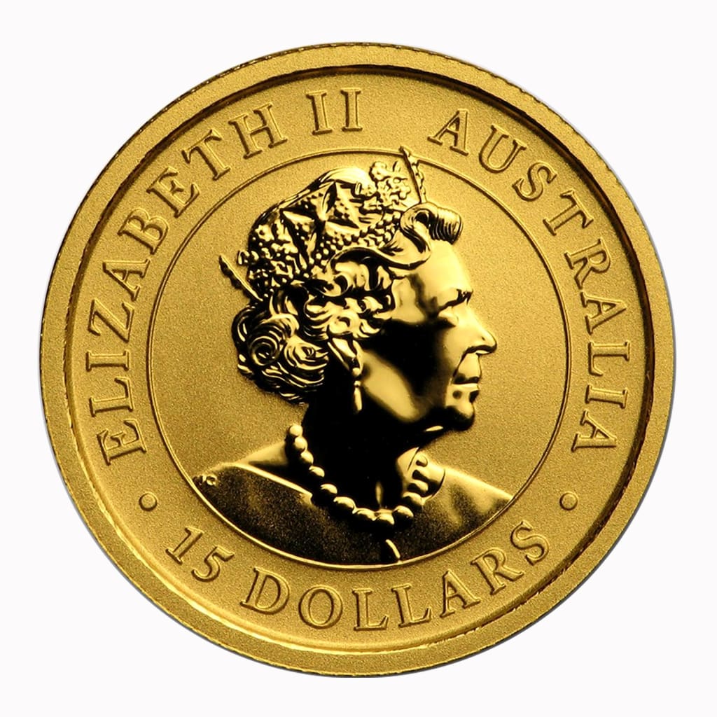2019 Australia 1/10 oz $15 .9999 Gold Kangaroo BU
