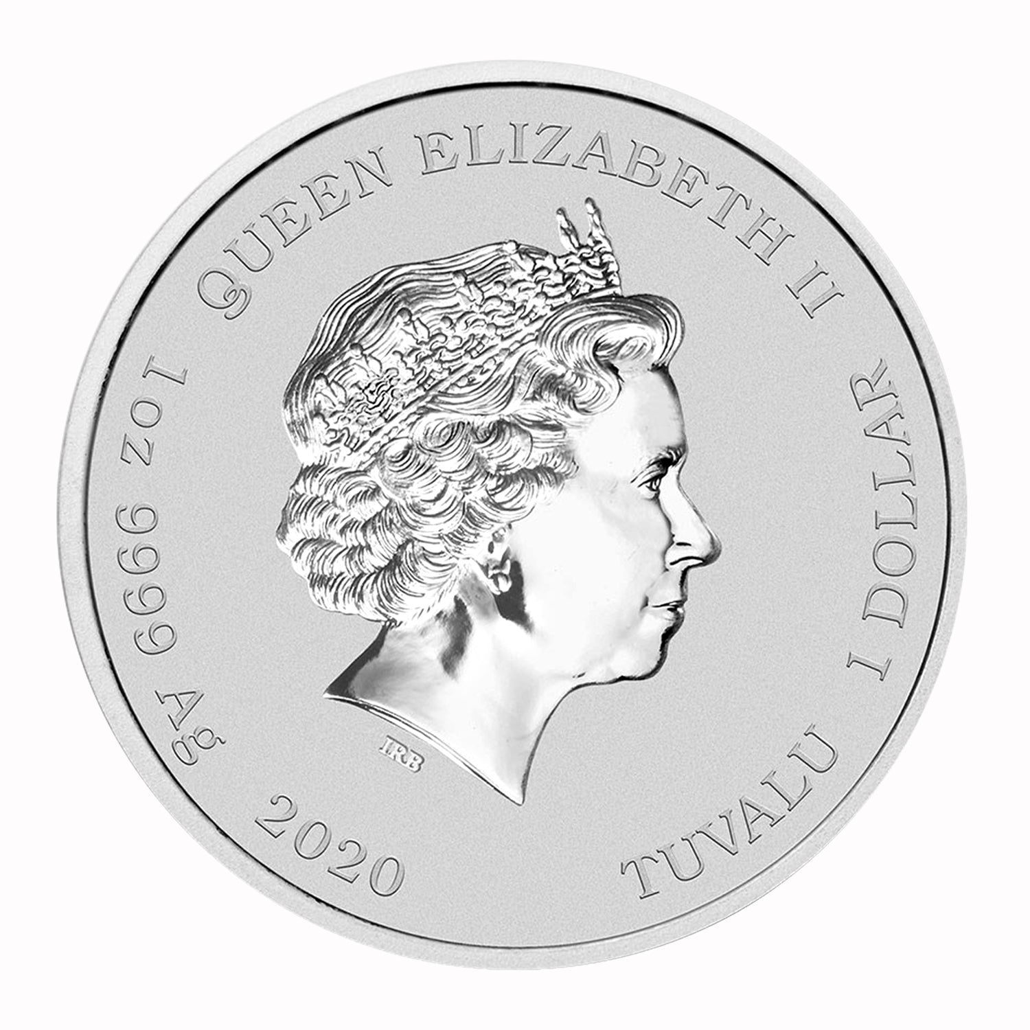 2020 Tuvalu $1 1 oz .9999 Silver 007 James Bond Brilliant Uncirculated
