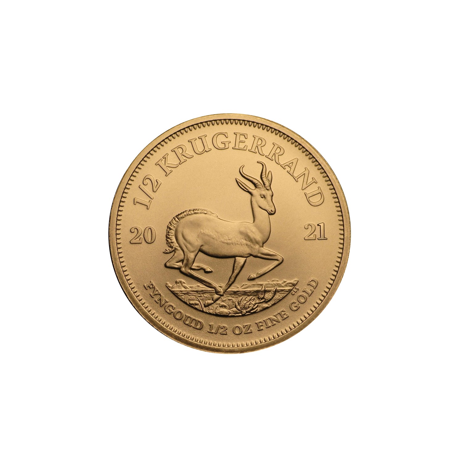 South Africa 2021 1/2 oz Gold Krugerrand