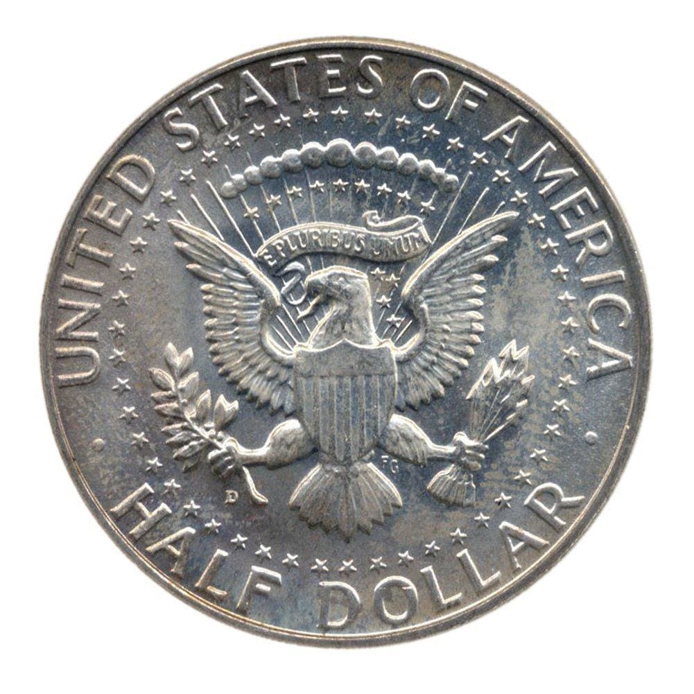 90% Silver John F. Kennedy Half Dollar JFK Circulated Better Than Half Dollar Fine