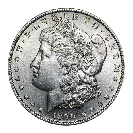 1890 S Morgan Silver Dollar Brilliant Uncirculated BU