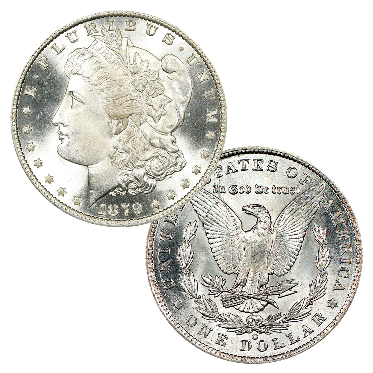 1879 O Morgan Silver Dollar Brilliant Uncirculated BU