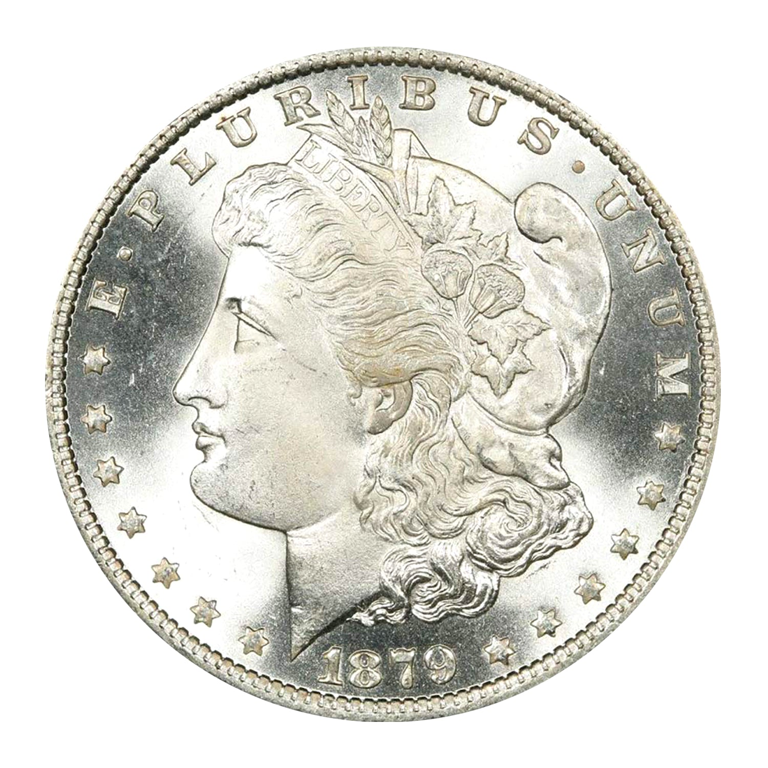 1879 S Morgan Silver Dollar Brilliant Uncirculated