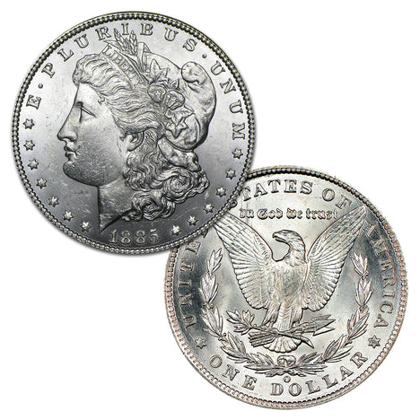 1885 O Morgan Silver Dollar Brilliant Uncirculated