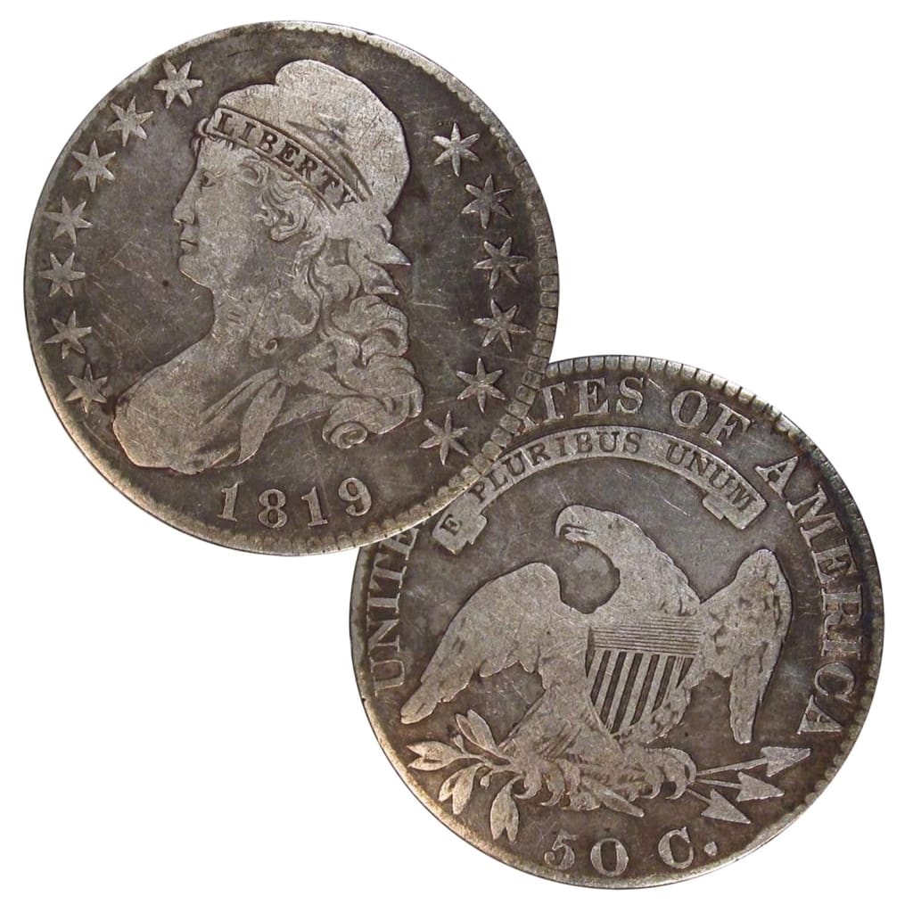 Capped Bust Half Dollars Average Circulated